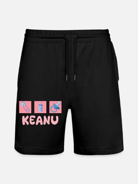Keanu - Short de jogging bio TRAINER Stanley/Stella unisexe - noir
