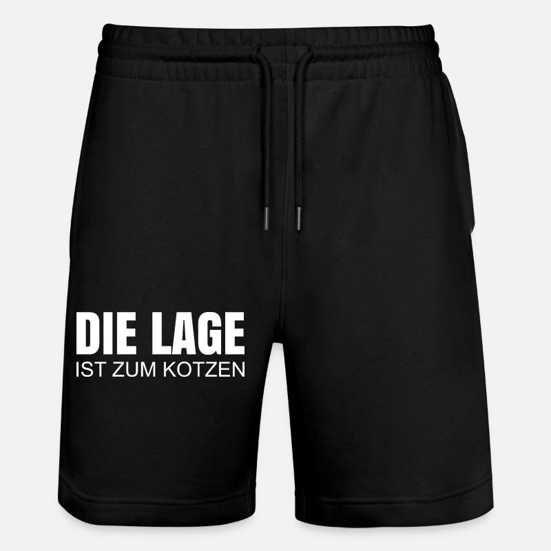 L’emplacement est nul - Short de jogging bio TRAINER Stanley/Stella unisexe - noir