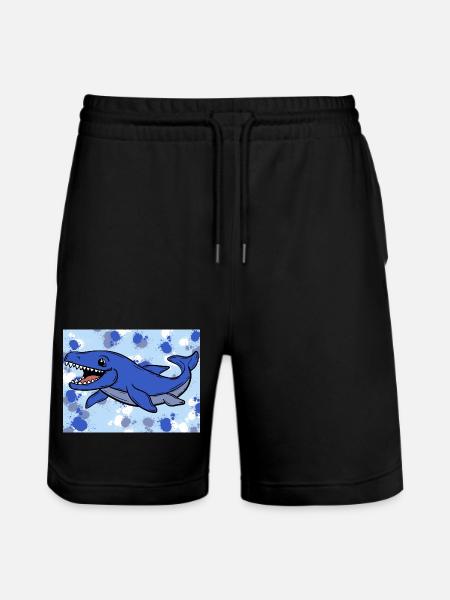 Mosasaurus Dino - Short de jogging bio TRAINER Stanley/Stella unisexe - noir
