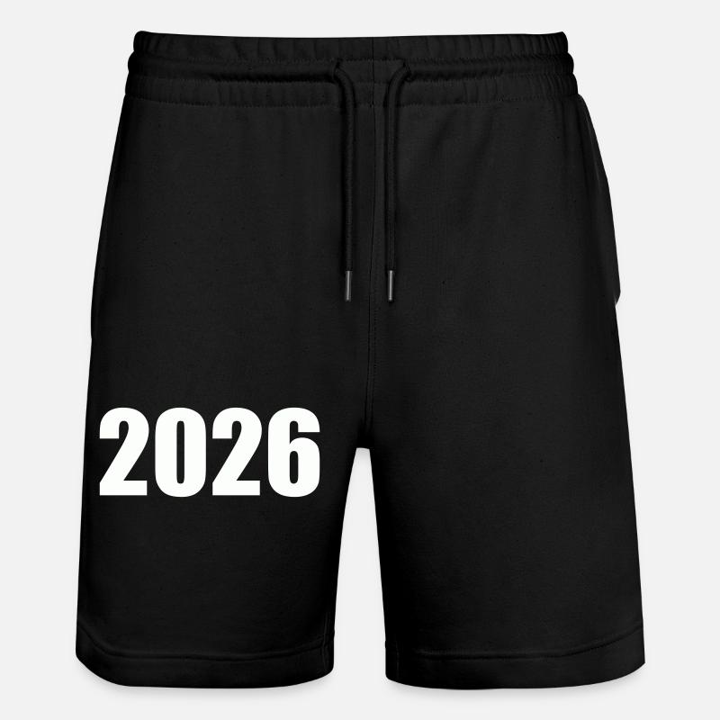 2026 - Short de jogging bio TRAINER Stanley/Stella unisexe - noir