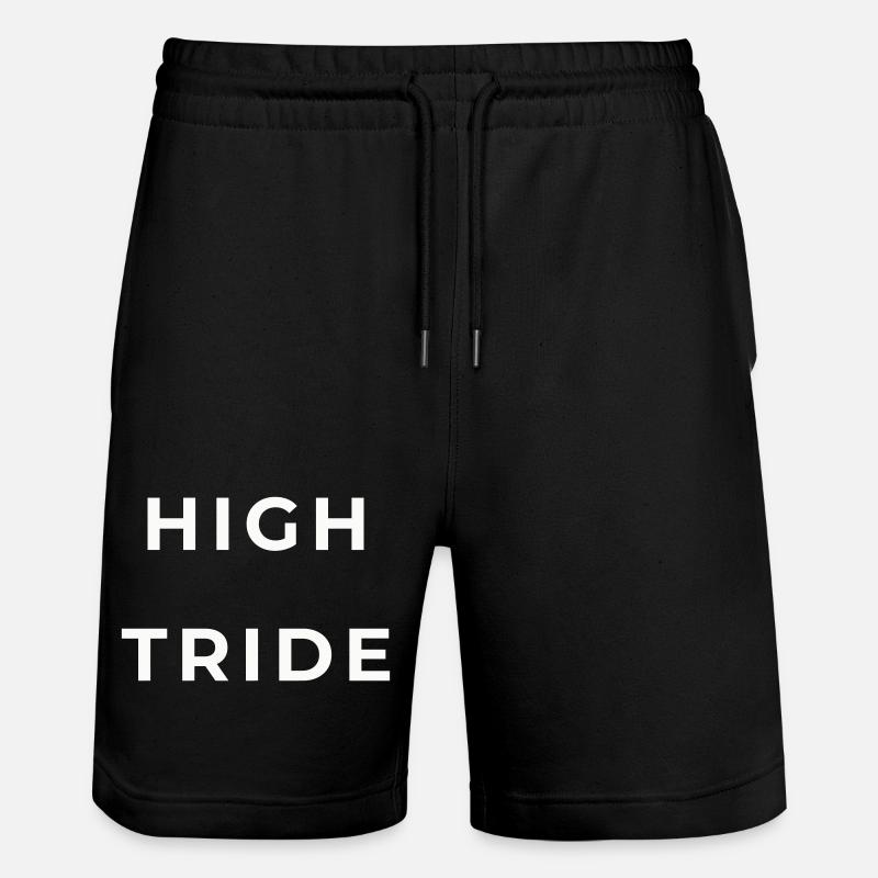 High Pride Bold Typografie - Stanley/Stella Unisex Bio Joggingshorts Trainer - Schwarz