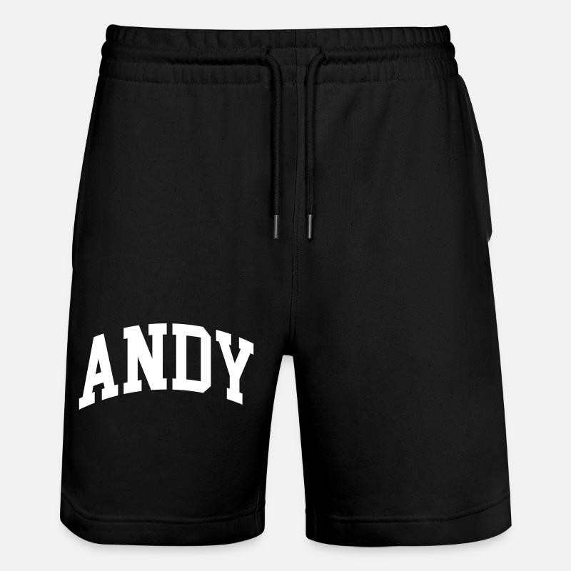 Andy - Short de jogging bio TRAINER Stanley/Stella unisexe - noir