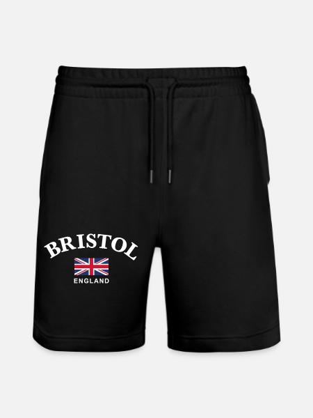 Bristol, Angleterre - Short de jogging bio TRAINER Stanley/Stella unisexe - noir