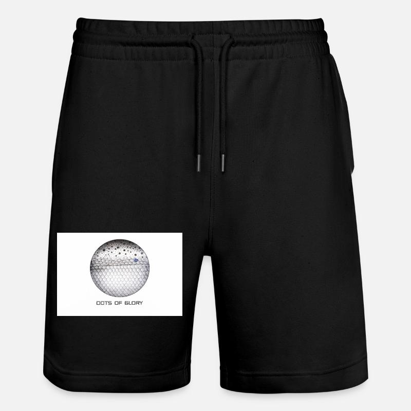 Dots of Glory - Stanley/Stella Unisex Bio Joggingshorts Trainer - Schwarz