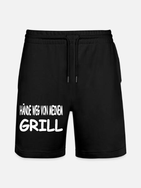 Grill - Stanley/Stella Unisex Bio Joggingshorts Trainer - Schwarz