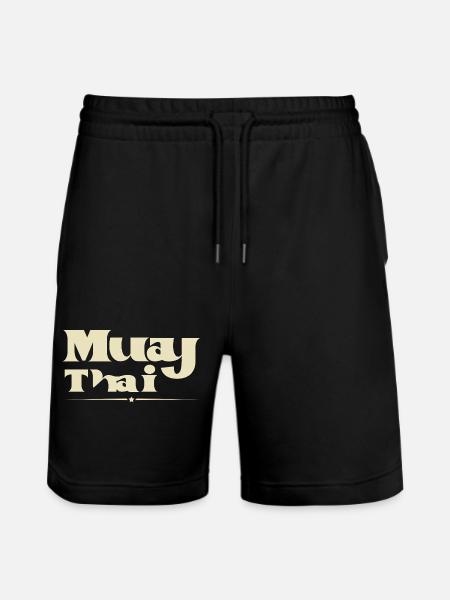 Muay thai - Stanley/Stella Trainer Unisex Organic Jogging Shorts - black