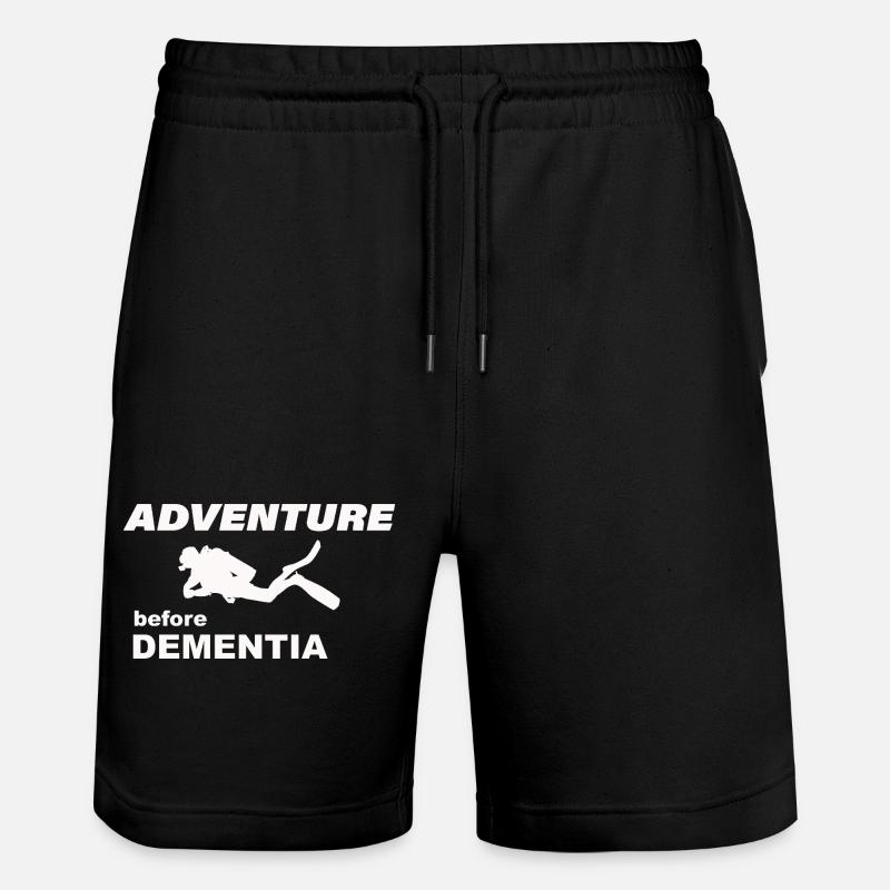 AVENTURE DE PLONGÉE - Short de jogging bio TRAINER Stanley/Stella unisexe - noir