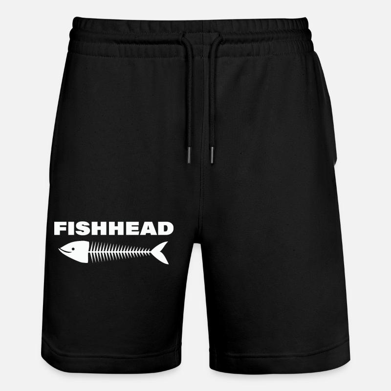 FISHHEAD2 - Short de jogging bio TRAINER Stanley/Stella unisexe - noir