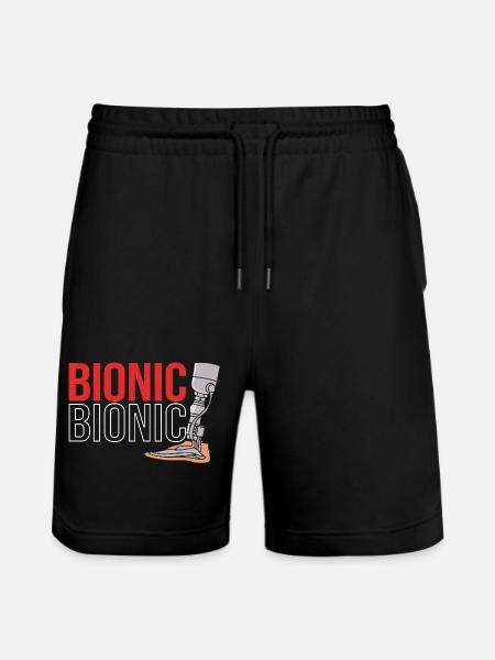 Knee Surgery Knee Surgery - Stanley/Stella Trainer Unisex Organic Jogging Shorts - black