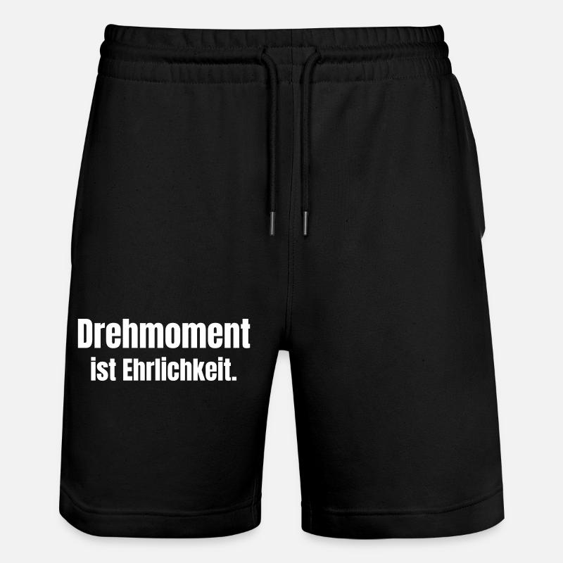 Le couple, c’est l’honnêteté. - Short de jogging bio TRAINER Stanley/Stella unisexe - noir
