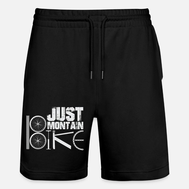 BMX Bicycle Saying bmx biker - Stanley/Stella Trainer Unisex Organic Jogging Shorts - black