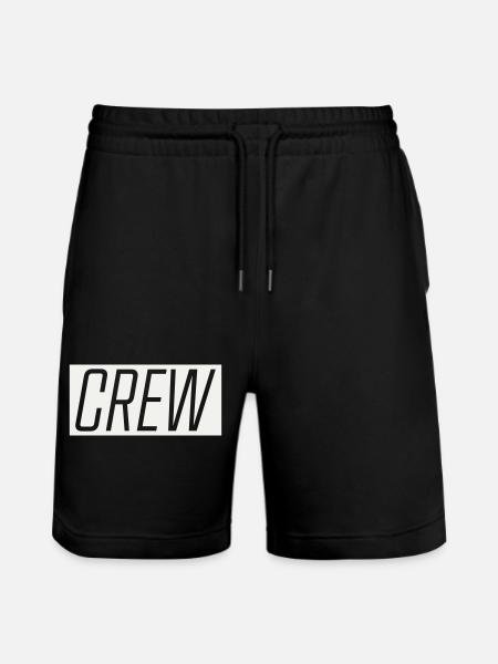 Crew - Stanley/Stella Unisex Bio Joggingshorts Trainer - Schwarz