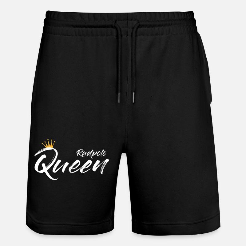 Reine du polo à vélo - Short de jogging bio TRAINER Stanley/Stella unisexe - noir