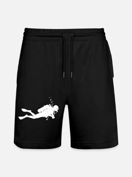 Plongée courte et dégagée - Short de jogging bio TRAINER Stanley/Stella unisexe - noir