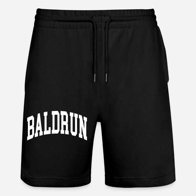 Baldrun - Stanley/Stella Unisex Bio Joggingshorts Trainer - Schwarz