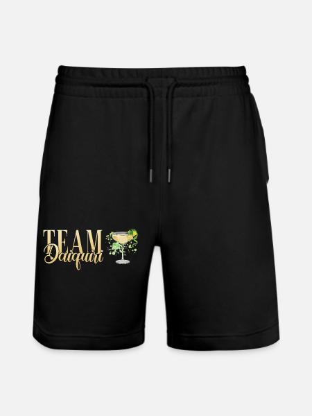 Hen Party Cocktail Team Daiquiri - Stanley/Stella Trainer Unisex Organic Jogging Shorts - black