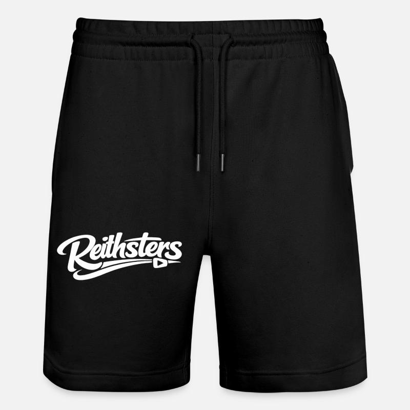 Reithsters Merchandise - Stanley/Stella Trainer Unisex Organic Jogging Shorts - black