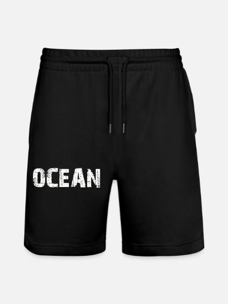 Océan - Short de jogging bio TRAINER Stanley/Stella unisexe - noir