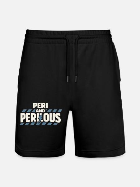 Perimenopause Humor Perimenopause - Stanley/Stella Trainer Unisex Organic Jogging Shorts - black