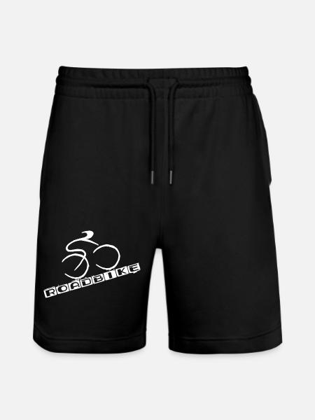 Roadbike - Stanley/Stella Trainer Unisex Organic Jogging Shorts - black