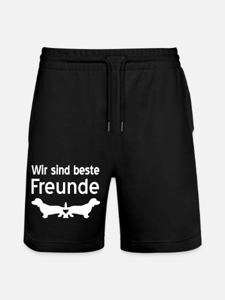 Teckel - Short de jogging bio TRAINER Stanley/Stella unisexe - noir