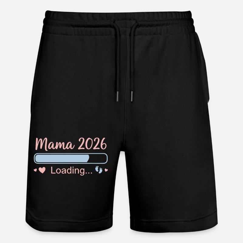 Mama 2026 Chargement - Short de jogging bio TRAINER Stanley/Stella unisexe - noir