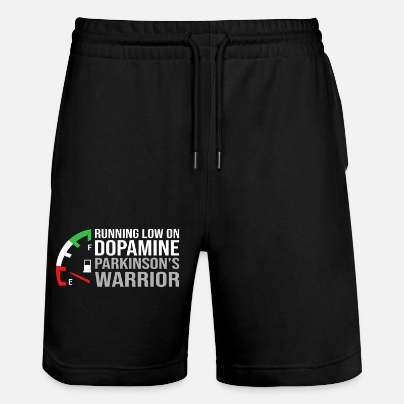Maladie de Parkinson - Short de jogging bio TRAINER Stanley/Stella unisexe - noir
