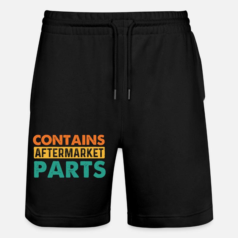 Contiene ricambi aftermarket per il recupero chirurgico - Pantaloncini da jogger ecologici unisex Trainer di Stanley/Stella - nero