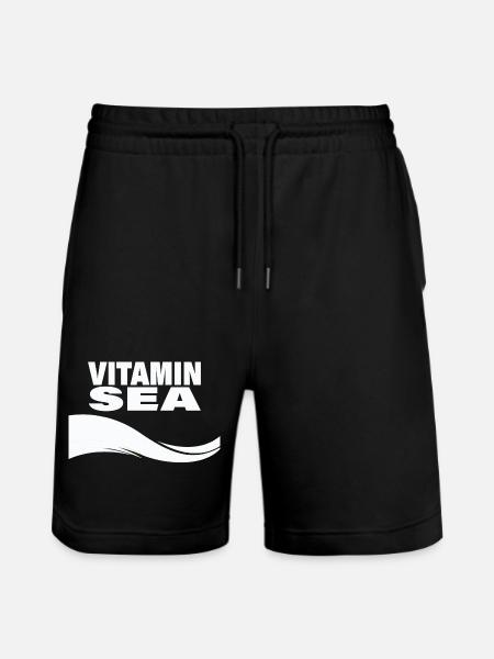 Vitamine Mer - Short de jogging bio TRAINER Stanley/Stella unisexe - noir