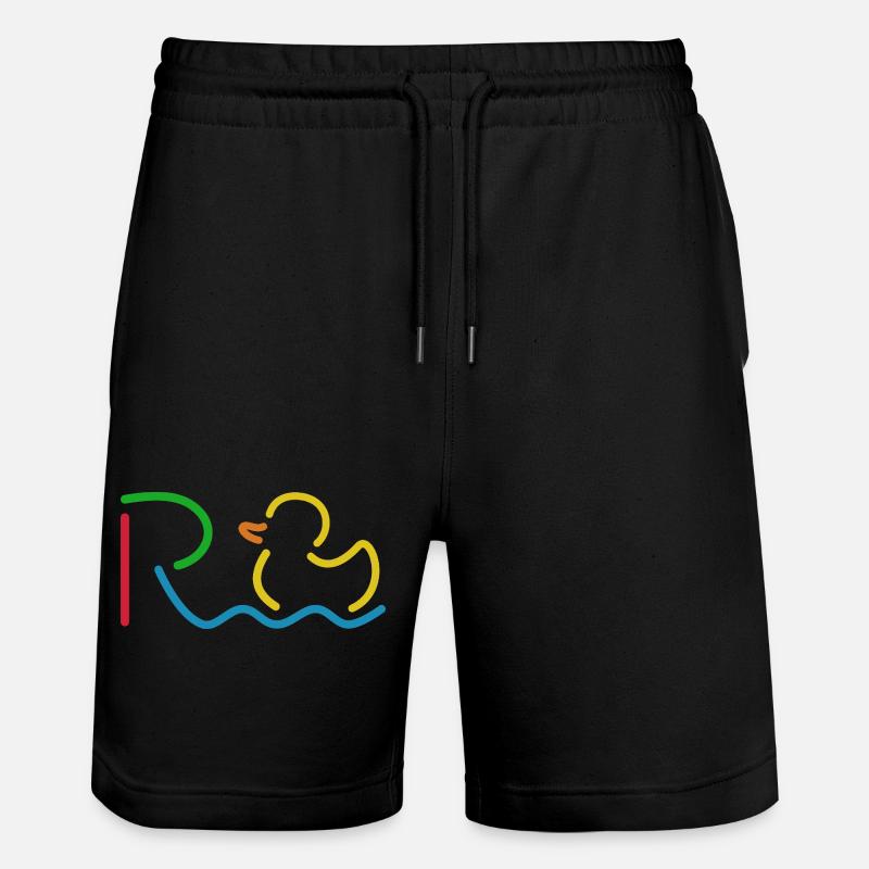 Enfin, pension - retraite - retraite - Short de jogging bio TRAINER Stanley/Stella unisexe - noir