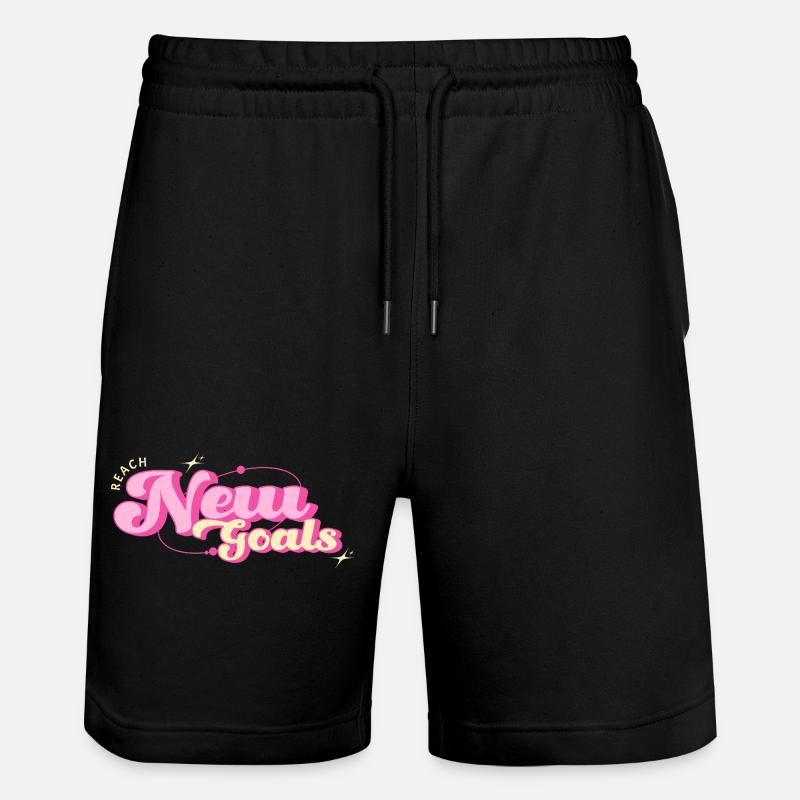 Objectifs Neufs Néon - Short de jogging bio TRAINER Stanley/Stella unisexe - noir