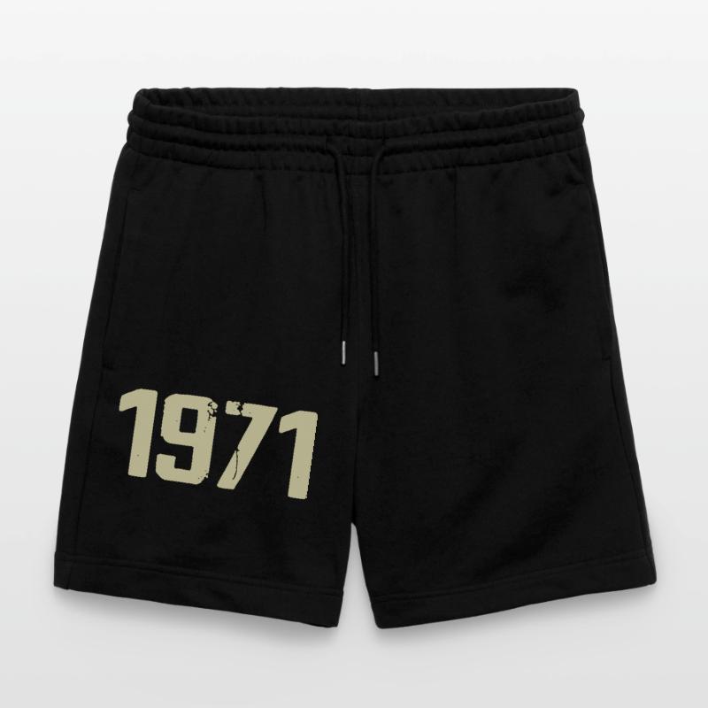 Jubilee 1971 Stanley/Stella Trainer Unisex Organic Jogging Shorts