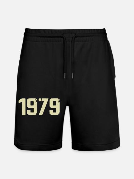Jubilé 1979 - Short de jogging bio TRAINER Stanley/Stella unisexe - noir