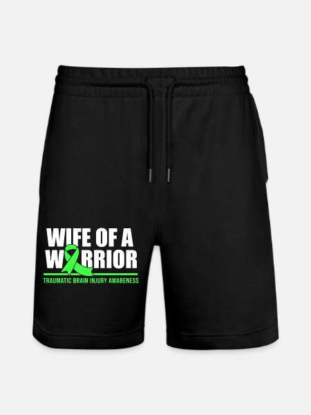 Autounfall Schädel-Hirn-Trauma Schädelhirntrauma - Stanley/Stella Unisex Bio Joggingshorts Trainer  - Schwarz