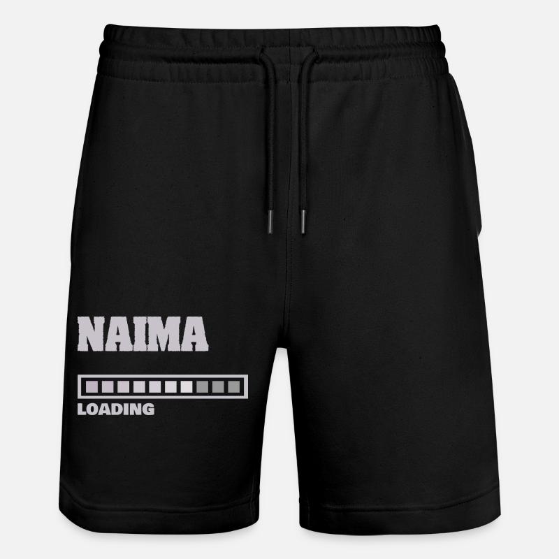 Cadeau pour Naima - Short de jogging bio TRAINER Stanley/Stella unisexe - noir