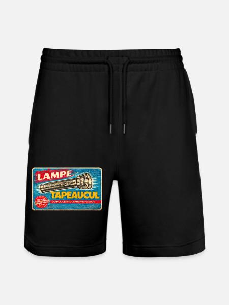 Lampe Tapeaucul – Reference 7eme compagnie - Short de jogging bio TRAINER Stanley/Stella unisexe - noir