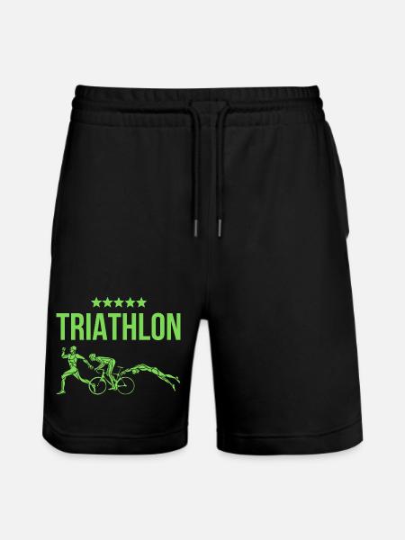 Triathlon - Short de jogging bio TRAINER Stanley/Stella unisexe - noir