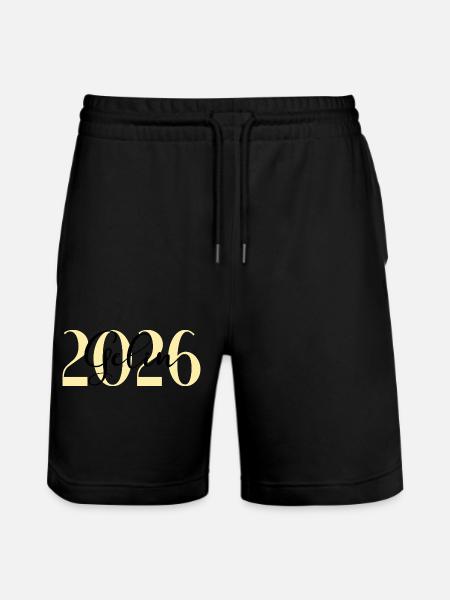 Turkish Bride Gelin 2026 - Stanley/Stella Trainer Unisex Organic Jogging Shorts - black