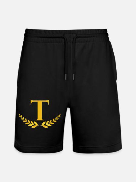 t - Stanley/Stella Trainer Unisex Organic Jogging Shorts - black