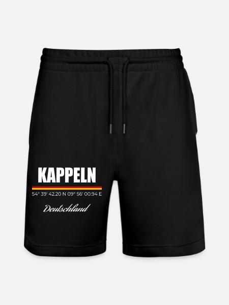 Kappeln - Stanley/Stella Unisex Bio Joggingshorts Trainer - Schwarz