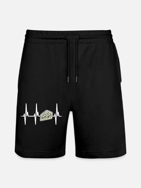 J’adore Gorgonzola - Short de jogging bio TRAINER Stanley/Stella unisexe - noir