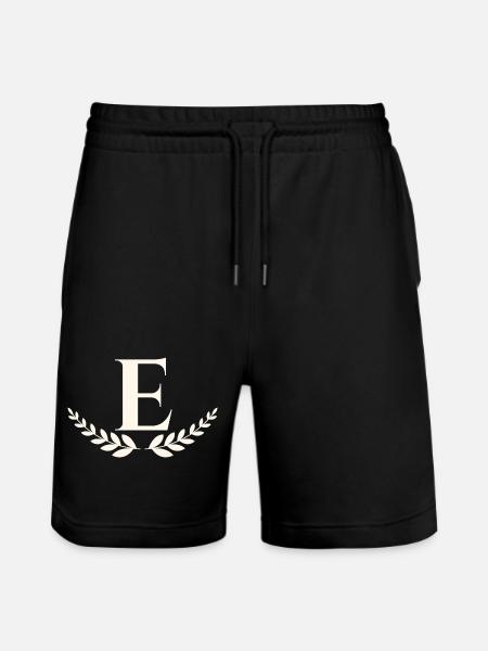 E - Stanley/Stella Unisex Bio Joggingshorts Trainer - Schwarz