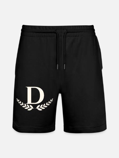 D - Stanley/Stella Unisex Bio Joggingshorts Trainer - Schwarz