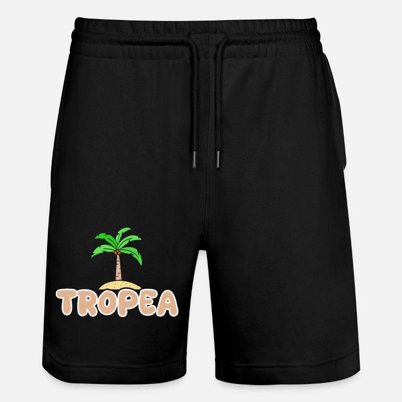Tropea comme fête - Short de jogging bio TRAINER Stanley/Stella unisexe - noir