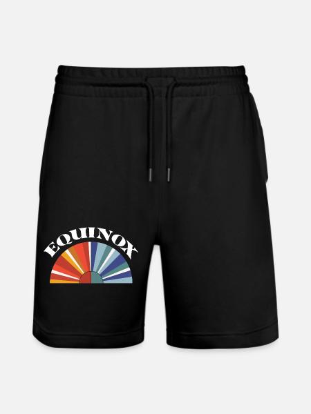 Equinox Happy Easter Ostara - Stanley/Stella Trainer Unisex Organic Jogging Shorts - black