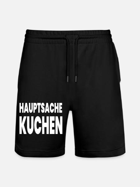 Kuchen - Stanley/Stella Unisex Bio Joggingshorts Trainer  - Schwarz