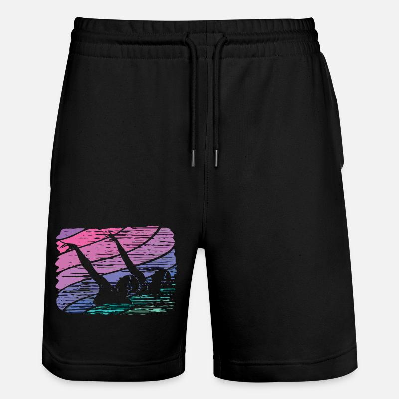 Artistic Swim Team Synchronschwimmen - Stanley/Stella Unisex Bio Joggingshorts Trainer  - Schwarz