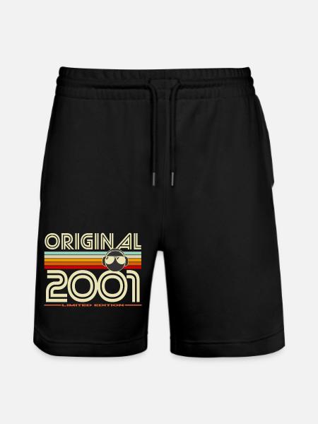 Original 2001 Édition Limitée Retro - Short de jogging bio TRAINER Stanley/Stella unisexe - noir