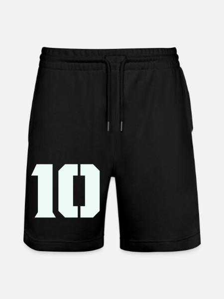 10- - Stanley/Stella Unisex Bio Joggingshorts Trainer - Schwarz
