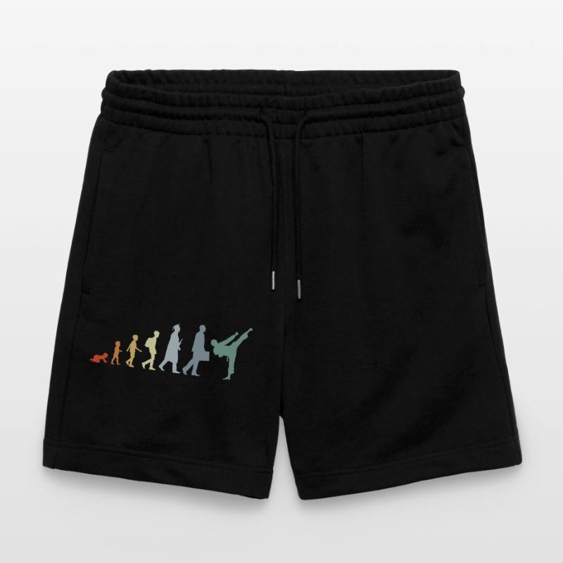 Rétro Karateka Evolution Short de jogging bio TRAINER Stanley/Stella unisexe